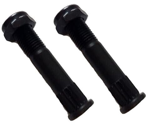 2X Skateboard Standard Kingpin + Mutter - Universal 2 King Pin Set für Skateboard Achsen wie Thunder oder Venture/Vamos Skate Co. + Vamos Skateshop Sticker