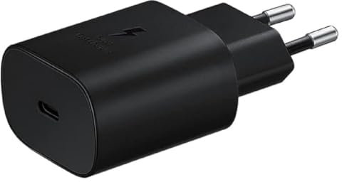 Samsung Chargeur Secteur Rapide 25W Blanc, USB Type C sans câble, Version FR