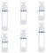 BENECREAT 6 Stück 3-Stil Transparente Airless-Lotion-Pumpflaschen, Nachfüllbare Reise-Vakuumflaschen Aus Kunststoff Für Lotion, Parfüm, Ätherisches Öl, Foundation, Flüssiger Toner