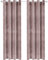 Ystyle Rideau Occultant Velours Lot De 2, 140x300cm, Rideaux Salon Rideau Thermique Isolant Anti Chaud Intérieurs, Rideau Phonique Anti Bruit, Moderne Chambre Maison Dressing, Rose Gris