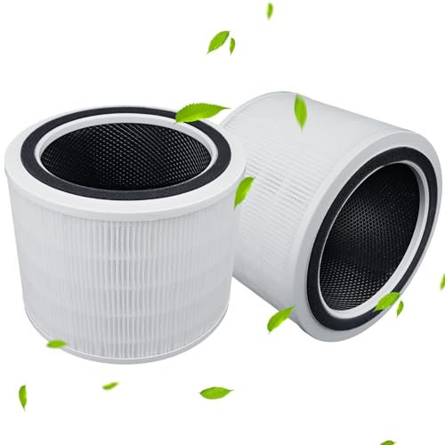 Rebirthcare Pack of 2 Replacement Filters for Levoit Core 200S Air Purifier, Replacement Core 200-RF