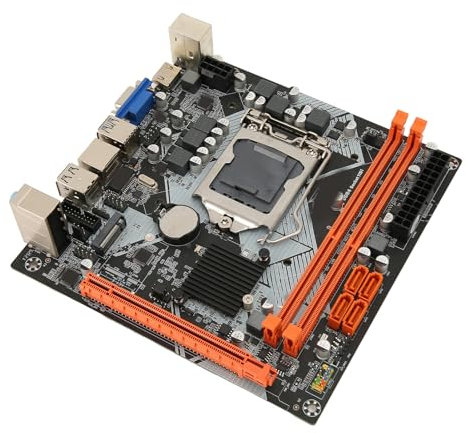 Brilluxa ITX H110 Gaming Motherboard, LGA 1151, Dual Channel DDR4, SATA 3.0, M.2 NVMe, PCIe 3.0, VGA HDMI, High Performance Motherboard for Desktop PC & Gaming
