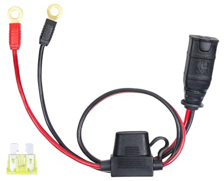 Wire Harness Compatible with NOCO GC002 X-Connect, M6 (1/4in) Eyelet Terminal Connector Smart Battery Chargers