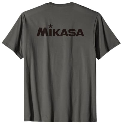 Volleyball mit Logo auf der Rückseite T-Shirt