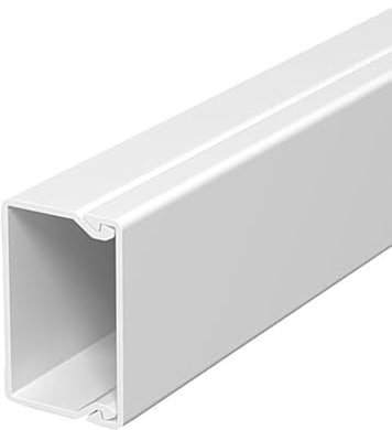 20 Meter Kabelkanal Wandkanal Deckenkanal 40 x 60 x 2000 weiß - 10 x 2,0 Meter
