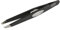 SEKI EDGE SS-518 Amazing Tweezer - Slant Tip Stainless Steel Black