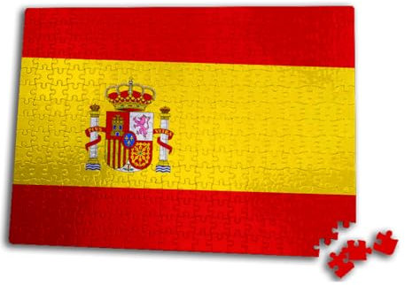 Puzzle TAMAÑO Aprox. A3 DE 252 Piezas Bandera ESPAÑA Pais Unido Orgullo español Rompecabezas puzle para Adulto