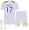 ZSJMY Neu Deutschland Trikot em 2024 für Erwachsene und Kinder, Heim Auswärtstrikot Nr.17 Fußball Trikot Fans Jersey Shorts Socken Trainingsanzug Set für Jungen und Herren (Heimtrikot 17, 26)