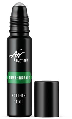 Air Creative® Duft Roll-On Abwehrkraft – 100% naturrein mit Cajeputöl – belebender Duft zur Unterstützung von Energie & Vitalität – Ideal für unterwegs – 10ml