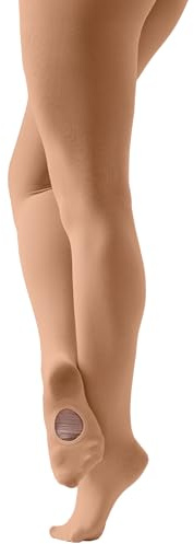 Silky Dance Convertible Dance Ballet Tights 70 Den High Performance Fabric | Extra Durable & Soft Transition Tight for Kids & Adults, Multiple Shades
