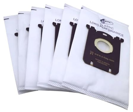 12 Pièces D'accessoires De Sacs D'aspirateur, Compatibles Avec Les Sacs D'aspirateur Electrolux S-bag, FC8020 FC8130 HR8349 HR8368 FC8404 HR8300 AEG Tornado Volta.