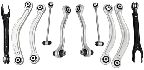 Callume Querlenker Koppelstange Rep-Satz Hinten Kompatibel mit Mercedes C-Klasse W204 S204 CLS C218 X218 E-Klasse W212 S212 0160350001, 0160350002, A0003520076, A0009946810