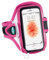Schwarz / Rosa Tunebelt AB87 Sport Armbinde für Apple iPhone 5/5s/5c & Apple iPod Touch 5th Generation