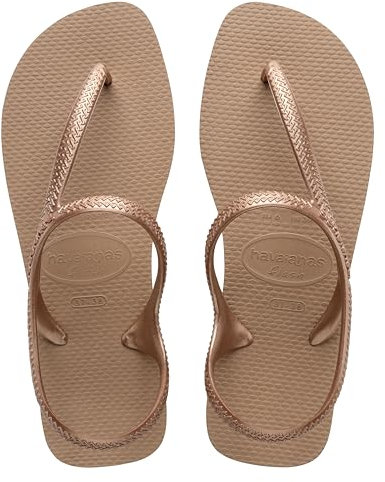 Havaianas Women's Flash Urban Sandals, Rose Gold, 6/7 UK