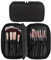 Discoball Makeup Brush Bag Travel Cosmetic Organizer Makeup Artist Case Make Up Bag Cosmetics Brushes Pouch Makeup Brush Holder Storage Handbag for Girl Women(Brushes not Included)