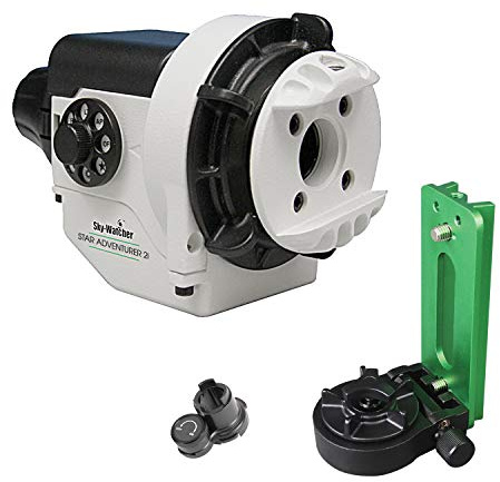 Skywatcher Star Adventurer 2i Astro Pack – Motorized DSLR Night Sky Tracker for Portable Nightscapes, Time-Lapse, and Panoramas – Remote Camera Control – Long Exposure Imaging (S20510), Black