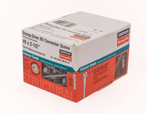 Simpson Strong Tie sd9212r100# 9 x 2,5 Kon Schraube