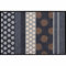 Salonloewe Zerbino lavabile Glamour Dots Grigio 75 x 120 cm SLD0457-075x120