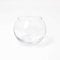 INNA-Glas Jarrón Redondo - Maceta Decorativa Tobi, Transparente, 8cm, Ø 9,5cm - Recipiente de Cristal - Portavelas