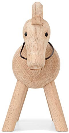 Kay Bojesen Pferd Figuren 14 cm Holzfiguren Weihnachtsdekoration, Holz hell