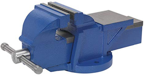 Sealey CV125XT 125 mm Heavy-Duty Professional Cast Iron Fixed Base Vice