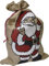 folia Jutesäckchen - Nikolaus Jutesack Natur, 25x35cm, Bedruckt mit Bild - 1 Stück