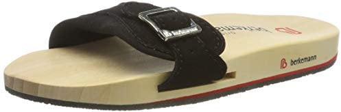 Berkemann Unisex-Erwachsene Berkilette Pantoletten, Schwarz (Schwarz), 42 EU (8 UK)