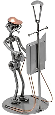Schraubenmännchen Elektriker handgefertigte ausgefallene Geschenkidee