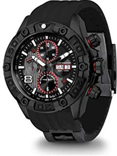Zeno Watch Basel Herren Uhr Analog Automatik mit Silikon Armband 4535-TVDD-bk-h1