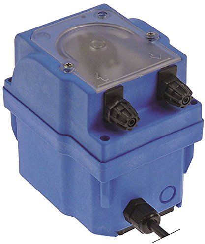 MICRODOS MP2-R - Dosificador para lavavajillas para abrillantador (1 l/h, conexión de manguera, diámetro de 4 x 6 mm, 24 V, altura de succión: 1,5 m, silicona 24 VAC)