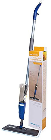 Berger-Seidle Sprühwischer | Spray Mop Comfort Clean | für versiegeltes oder geöltes Parkett, Laminat, Fliesen, Steinböden, PVC | + inkl. 1 Liter Classic NeutralCleaner