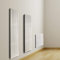 VILSTEIN Design Heizkörper Flach, Flachheizkörper, Paneelheizkörper, Wandheizkörper, Mittelanschluss & Seitenanschluss, Weiß, Einlagig, 945W, Vertikal, 180x48 cm