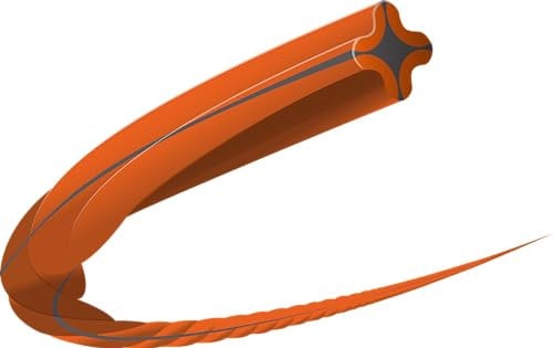 Husqvarna 597669131 Trimmerfaden 2.7mm/60m Orange/Grey