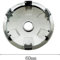 Gyxb 4 StüCk Auto Logo Emblem Radmitte Radkappenabdeckung, FüR KIA K2 K3 K5 Sorento Sportage R Rio 60MM, Mittelkappenabzeichen Radkappen, ABS-Kunststoff, Silber oder Chrom
