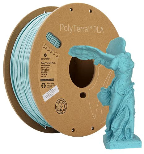 Polymaker PolyTerra PLA Marble Slate Grau - 1.75mm - 1kg