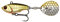 Savage Gear Fat Tail Spin sinkend - Jig Spinner, Größe/Gewicht/Farbe:5.5cm / 9g / Dirty Roach