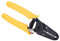 1PC Multi-Purpose Wire Cable Stripper Cutter Pince à Sertir et Couper les Fils Professionnels Outil à Main Multifonctions pour électricien Longueur 160mm - Jaune