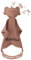 TYRY.HU Babydecke mit Namen Personalisierte Schmusetuch Kuscheldecke Schnuffeltuch Strick Geschenk zur Geburt(Elefant)