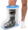 YUNCHI Waterproof Leg Cast Cover for Shower Extra Wide Non Slip for Adults Plaster After Operation Over Boots Large Dressings Bandages Protectors Showering Reusable (XL Lower Leg)