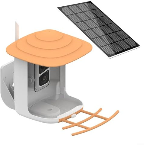SPORTARC Vogelfutterstation mit Kamera, cleverer Vogelfutterspender mit echter Standby-Funktion, Infrarotlampen für Nachtsicht, HD 1080P Pixel