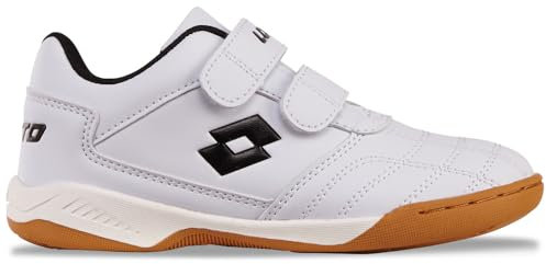 LOTTO Pacer K, Scarpe da Ginnastica, Bianco Nero, 39 EU
