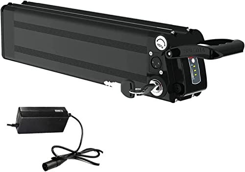 Batterie Rechargeable Li-ION E-Bike 36V 48V Batterie Haute Puissance 10/12.5/15/18/20AH Étanche Batterie avec Chargeur + Intégrée BMS pour Vélo De Montagne Moteur E-Bike 48V,10AH