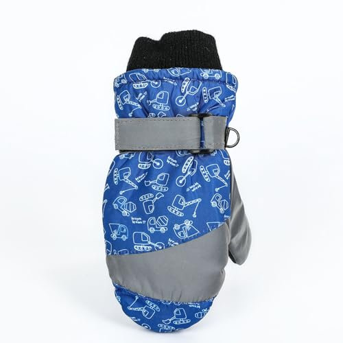 HTGWCG Handschuhe Kinder Skihandschuhe Kinder wasserdichte und Winddichte Winter FäUstlinge Outdoor Snowboarding Radfahren Handschuhe füR 3-12 Kinder Jungen MäDchen ﻿ ﻿