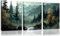 YWQQ Lot de 3 Impression sur Toile, Tableau Decoration Murale Salon Moderne, Arbre Paysage Impression Sur Toile, pour Chambre Salon Peinture Tableau pour Art Déco Murale (Cascade)