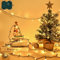 Isisyu Lichterkette Batterie 3M 30 LED Lichterkette Außen und Innen mit Timer, IP65 Wasserdicht Lichterkette Batteriebetrieben Warmweiß für Weihnachten, Garten, Partys, Weihnachtsbaum, Grünes Kabel