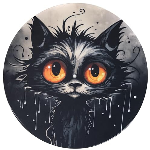 Slipmat - Plattenspieler Matte aus Gummi Kitty - Matte für Grammophon 30,5 cm (12')