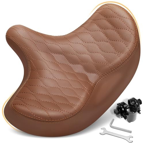 CDYWD Übergroßer Fahrradsattel Herren & Damen, Bequem, Weich Memory Foam, Ergonomisch, Extra Breit Bequemer Fahrradsitz, Universal Ersatz Fahrradsättel für Mountainbike, Cityrad, Ebike, Heimtrainer