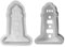 Silikonformen Gießformen Leuchtturm, 3D Leuchtturm Silikonform Haus Gießformen Silikon Leuchtturm Gipsform zum Gießen Gießform Leuchtturm Silikonform Sommer für 3D Gips Kerzen