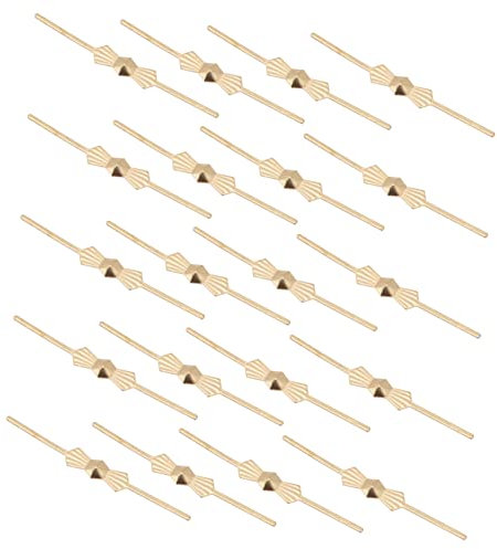 JECOMPRIS Kronleuchter Verbindungsclips 200 Stücke aus Metall Wiederverwendbare Kristall Befestigungen für Deckenleuchten Rostfrei und Leicht für Zuhause