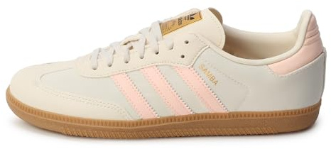 adidas Samba Og JH7598 Sneaker für Jungen, Beige, Beige Rosa, 36 2/3 EU
